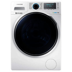Samsung WW80H7410EW Freestanding Washing Machine, 8kg Load, A+++ Energy Rating, 1400rpm Spin, White